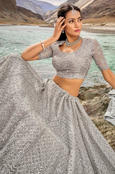 Embroidered Bridal Lehenga